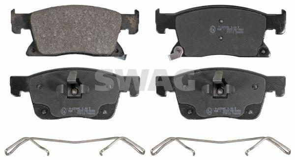 SWAG Front Brake Pad Set for Astra K 16 — Brake Pads