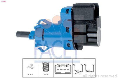 Facet 7.1245 Brake Light Switch Forx C-Max II 04 11 Fiesta VII Focus III IV 11 Galaxy Daily IV 06 11