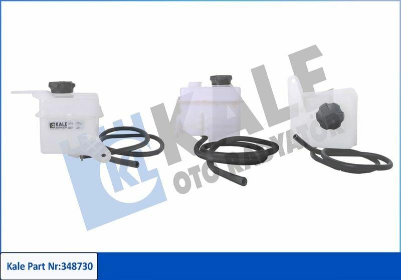 Kale Expansion Tank 348730 - Coolant Expansion Tank + Cover for Cooling Systems — Hoses & Tanks
