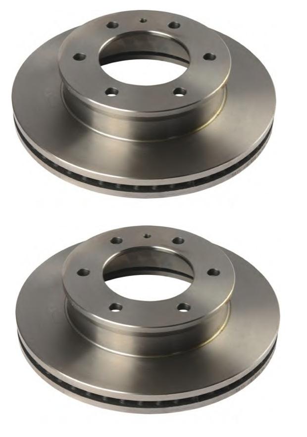 Bosch 0986479711 Brake Disc Front Ford Ranger 2006-2009 4X4 / Mazda BT50 B2500 Set — Brake Rotors & Drums