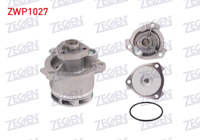 Zegen ZWP1027 Water Pump Opel Vectra B 2.0 DTi 1995-2003 / Astra G 2.0 DTi 1998-2005 / Omega B 2.0 — Water Pump & Thermostat