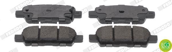 Ferodo FDB1693 Brake Pad Rear X-Trail T30 T31 Qashqai J10 Juke F15 Pulsar C13 Grand Vitara Jt — Brake Pads