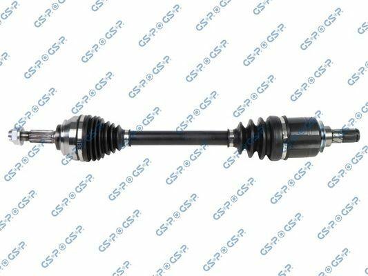 GSP Complete Left Axle for Renault Clio IV 1.5 dCi - 610 mm Length — Axles, CV Joints & Boots