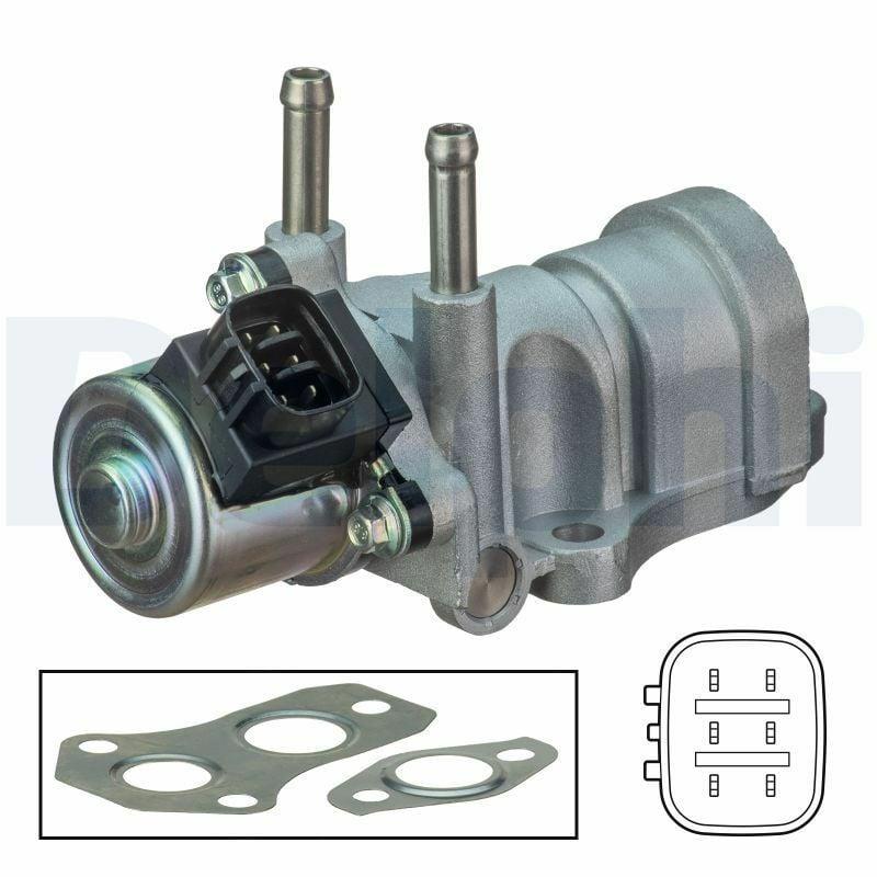 Delphi EGR Valve EG10440-12B1 - High Performance for Corolla & Avensis 2.0D-4D — Emission Control