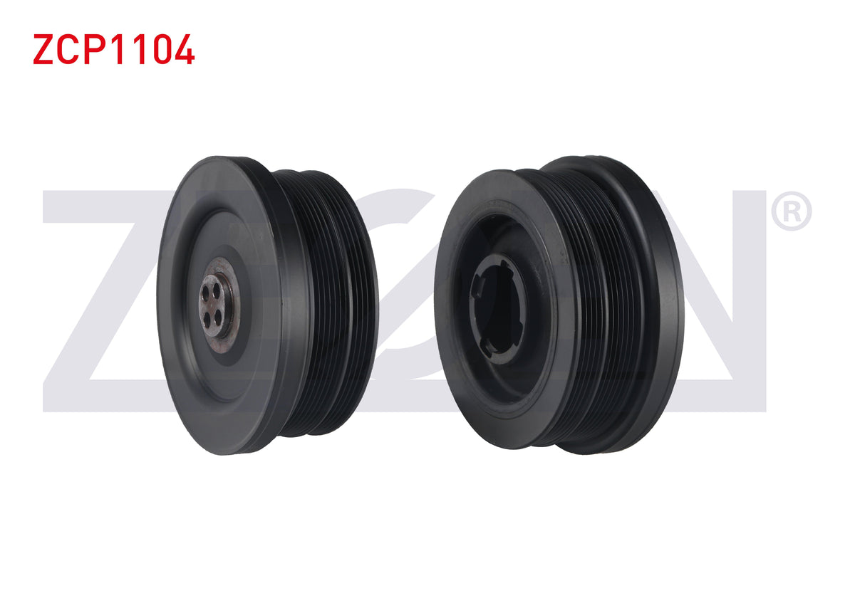 Zegen ZCP1104 Crankshaft Pulley BMW 5 Series (E60) 525 D 2003-2010 / 3 Series (E90) 325 D 2005-2011 / — Pulleys & Tensioners