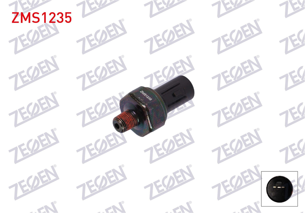 Zegen ZMS1235 Oil Pressure Switch 0,3 Bar Hyundai Accent II 1.5 CRDi 2002-2005 / Atos 1.1 2003-2008 / Kia — Switches & Relays