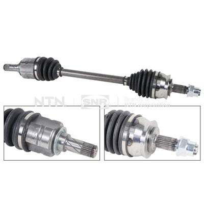 SNR DK53022 Axle Complete Front Left Corsa D/E Z10XEP Z12XEP A12XER A12XEL B12XEL B14XEJ B14XEL — Axles, CV Joints & Boots