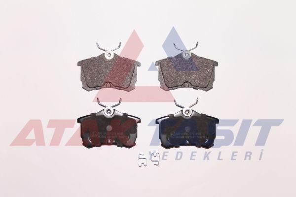 AP 05P1037 Brake Pad Rear Honda Accord VII (Cl) 1.6i 16V 2003-2008 / Accord VII (Cl) 2.0 16V 2003-2008