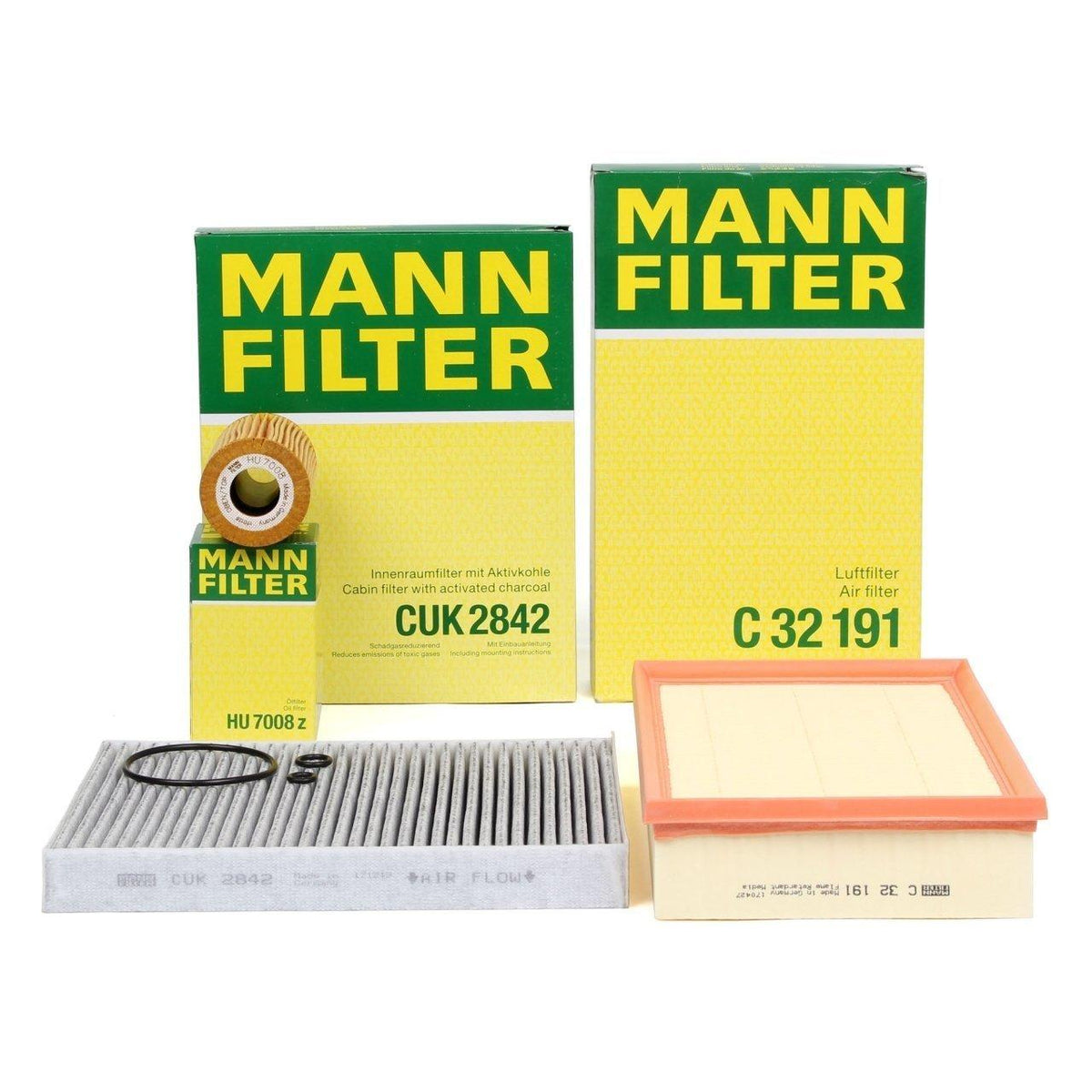Mann Volkswagen Transporter T6 2.0 TDI Periodic Filter Set (Fuel excluding)