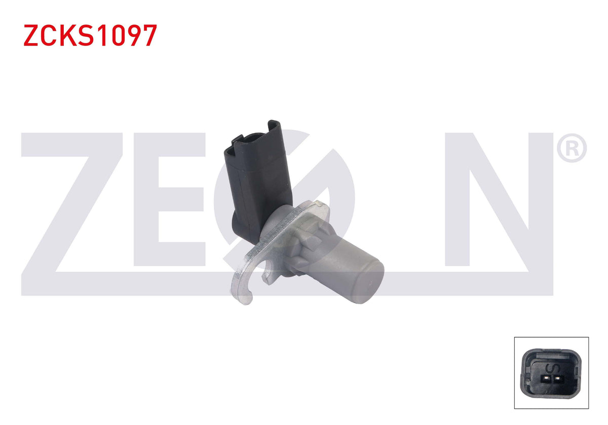 Zegen ZCKS1097 Crankshaft Speed Sensor Citroen-Peugeot Berlingo-Partner 2.0 HDi 90 1999-2005 / C4 I 2.0 16V 2004-2011 / C5 II 2.2 HDi 2004-/ Xsara 2.0 16V 2000-2005 / 206 2.0 Rc (Ew10j4s) 2003-2