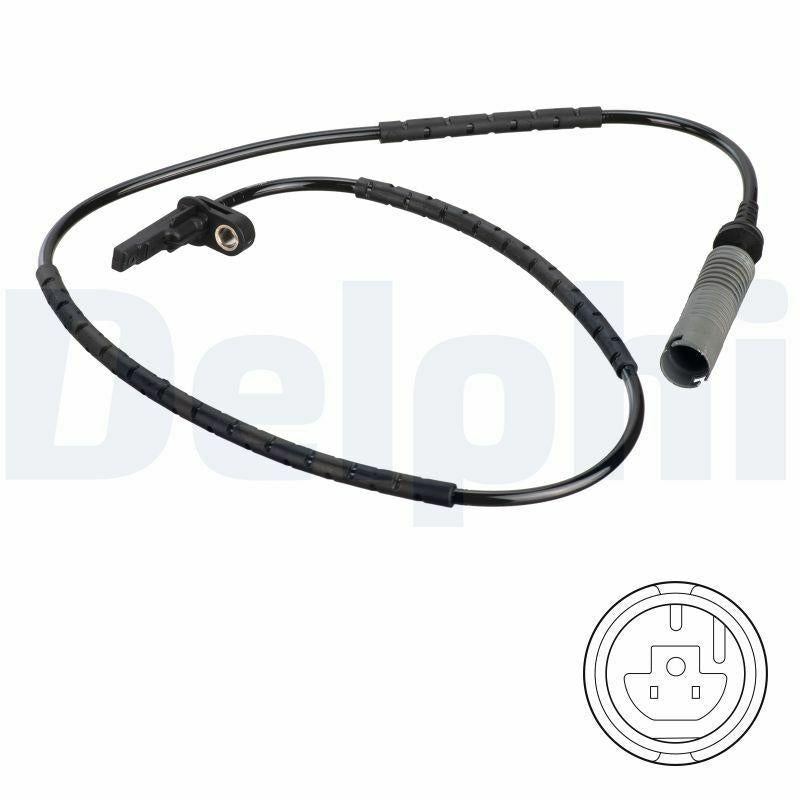 Delphi Rear ABS Sensor - Compatible with BMW E81 E87 E90 E91 E93 — Brake Sensors & ABS