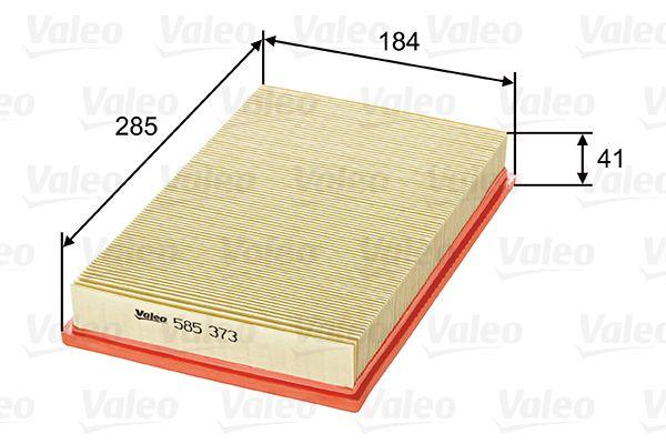 Valeo 585373 Air Filter (Opel Vectra A 1.7 D)