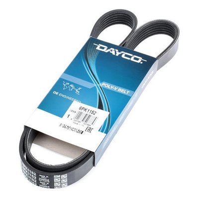 Dayco 6PK1152 V-Belt - Compatible with Dacia Lodgy 2021 1.5 dCi — Belts