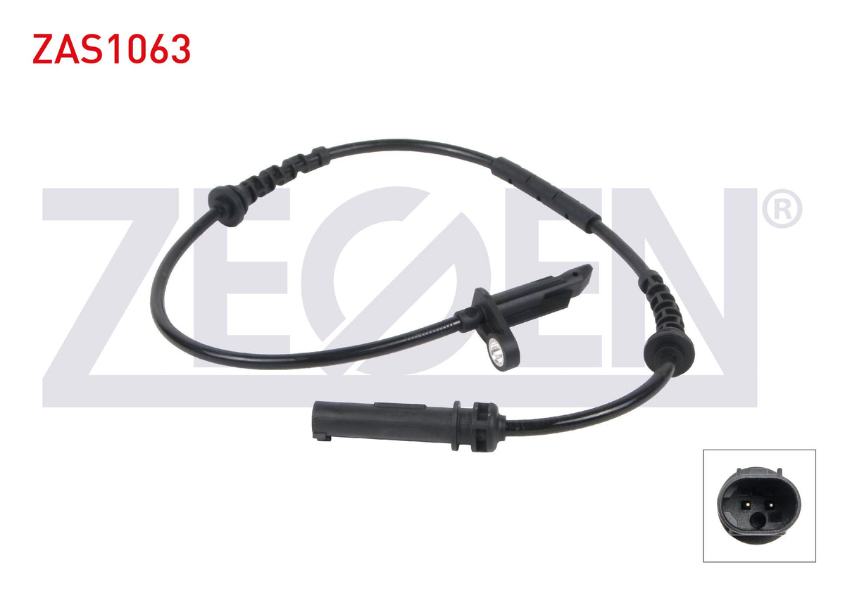 Zegen ZAS1063 ABS Sensor Rear Left-Right BMW 2 Series (F45) 14-21 / X1 (F48) 14-22 / Mini Cooper (F55 F — Brake Sensors & ABS