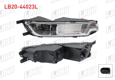 LABO LB20-44023L Fog Lamp Left with Bulb Volkswagen Passat B8 2015 — Tail, Signal & Reflectors