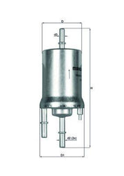 mahle kl156-1 fuel filter front view, mahle kl156-1 fuel filter technical specifications MAHLE KL156-1 | Fuel Filter for Volkswagen Polo & More | Ideal for Car Owners & Mechanics MAHLE KL156-1 Fuel Filter for VW Polo mahle, fuel-filter, vw-polo-parts, car-maintenance, automotive-repair, mechanics-tools, vehicle-performance, car-owners, ai-generated, engine-parts