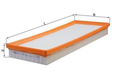 Mahle LX1249 Air Filter Jaguar X-Type I (X400) 2.1 V6 02-09 — Air & Cabin Filters