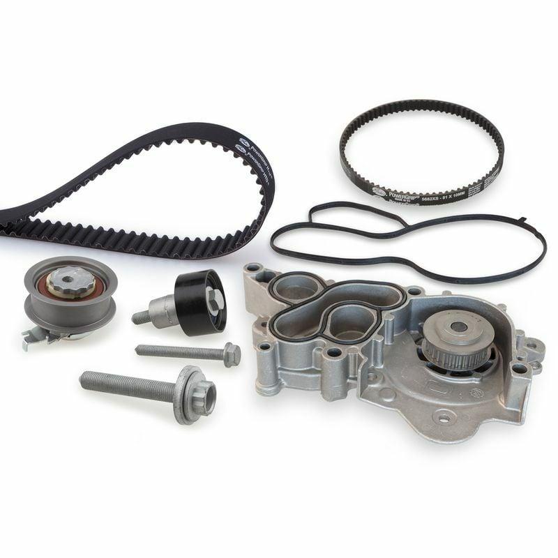 GATES Timing Belt & Water Pump Kit - Golf, Jetta and 3 more models — Water Pump & Thermostat
