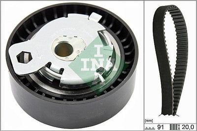 INA 530014210 Timing Belt Kit - Reliable Solution for 1.8Tdci Engines (75-115Hp) — Belts