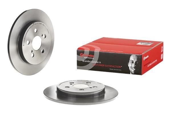 Brembo 08.A534.31 Brake Disc Rear UV Coated Toyota | Set of 2