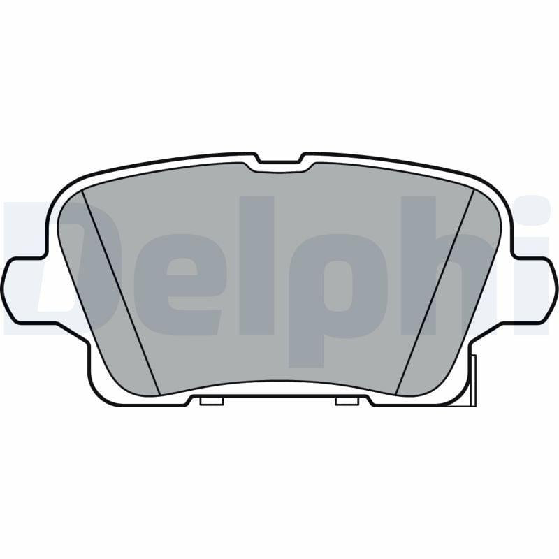 Delphi LP3373 — Brake Pads
