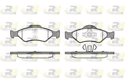 ROADHOUSE 2765.00 Brake Pad Fiesta IV Ja_. Jb_ 01 96-11 01 Xx — Brake Pads