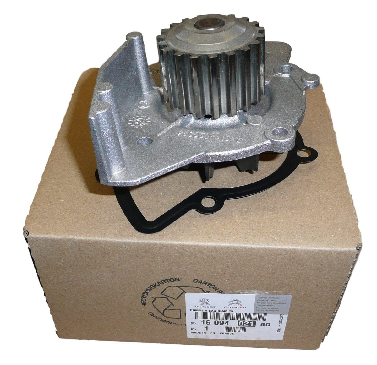 OUT.1609402180 Peugeot 407 2.0 HDi Water Pump Ford Mondeo 2007-2014 2.0 TDCi