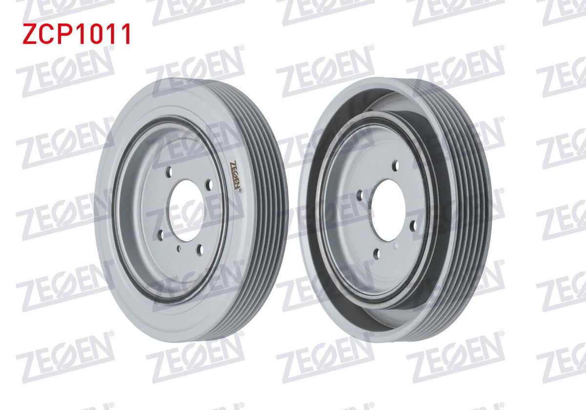Zegen ZCP1011 Crankshaft Pulley Peugeot Partner (5F) 1.9 D 1996-2008 / Berlingo (Mf) 1.9D 1996-2008 / — Pulleys & Tensioners