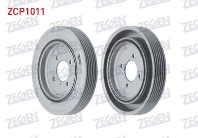 Zegen ZCP1011 Crankshaft Pulley Peugeot Partner (5F) 1.9 D 1996-2008 / Berlingo (Mf) 1.9D 1996-2008 / — Pulleys & Tensioners
