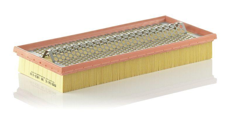 MANN Air Filter C38163-1 for Mercedes Om602 W124-W201 250D (1985-1993) — Air & Cabin Filters