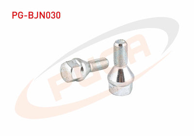 PUGA PG-BJN030 Wheel Bolt White-Zinc Renault R9 / 11 / 19 / 21 Aa.19 — Wheels & Wheel Trim