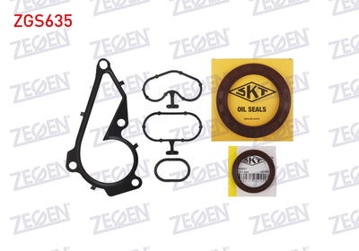 Zegen ZGS635 Motor Lower Set Gasket Clio V / Megane IV / Captur / Logan / Sandero / Dokker 1.0 TCE-1.3 TCE — Gaskets & Seals