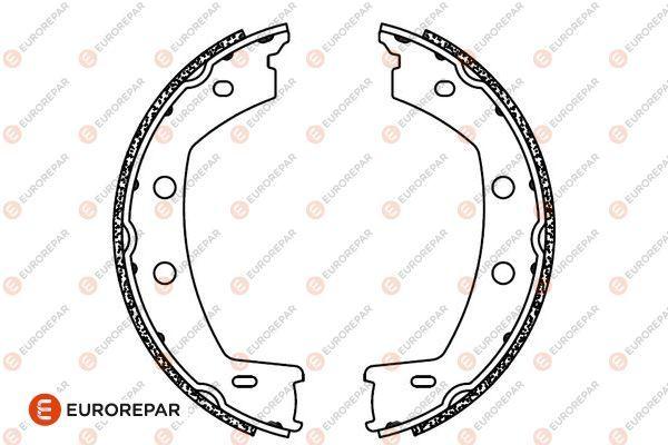 Eurorepar 1690924280 Parking Brake Shoe Freelander 2 Bm 00-11 — Brake Cables & Hardware