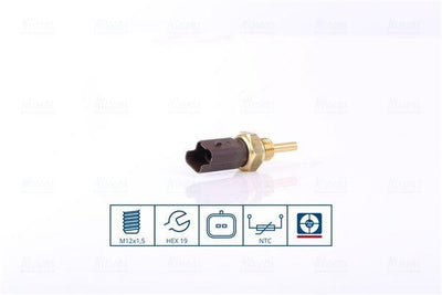 Nissens 207034 Coolant Temperature Sender (Fiat Egea 500L Doblo Fiorino 1.4)