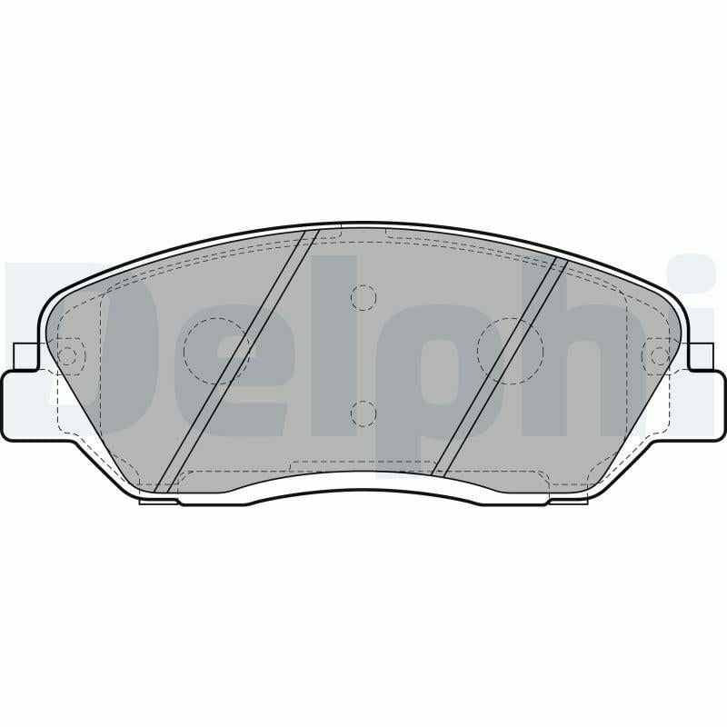 Delphi LP2048 Brake Pads - Front for Hyundai Grand Santa Fe and Others