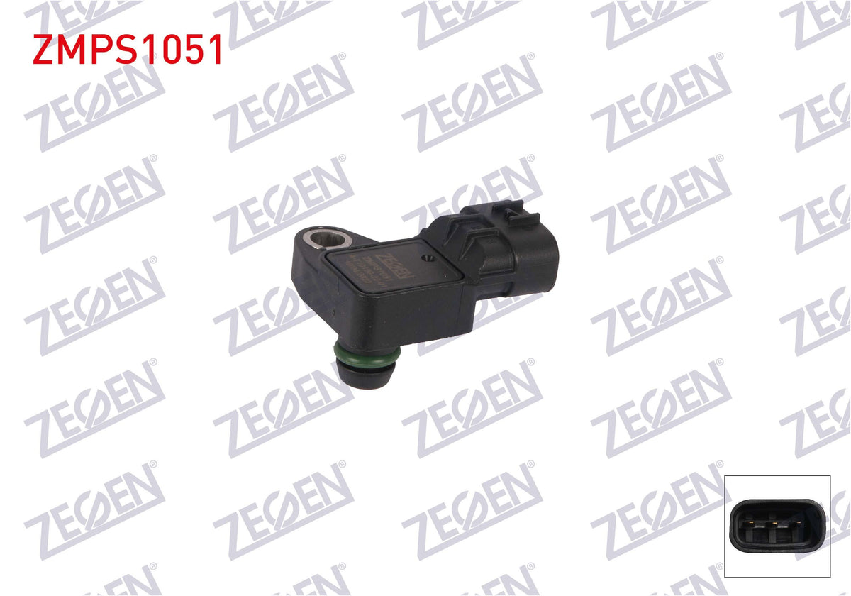 Zegen ZMPS1051 Map Sensor Opel Agila B 1.0-1.2 2008-2011 / Suzuki Splash 1.0-1.2 2008-/ Sx4 (Gy) — Engine Management Sensors