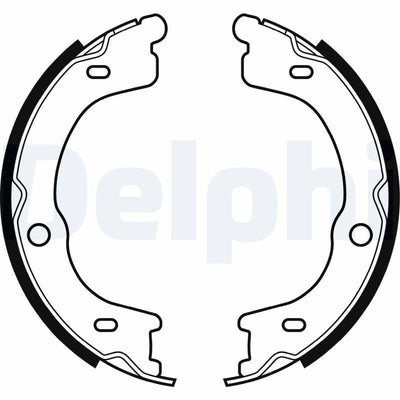 Delphi LS2048 El Brake Shoe Kia Sorento 2002- / 2.5 CRDi — Brake Cables & Hardware