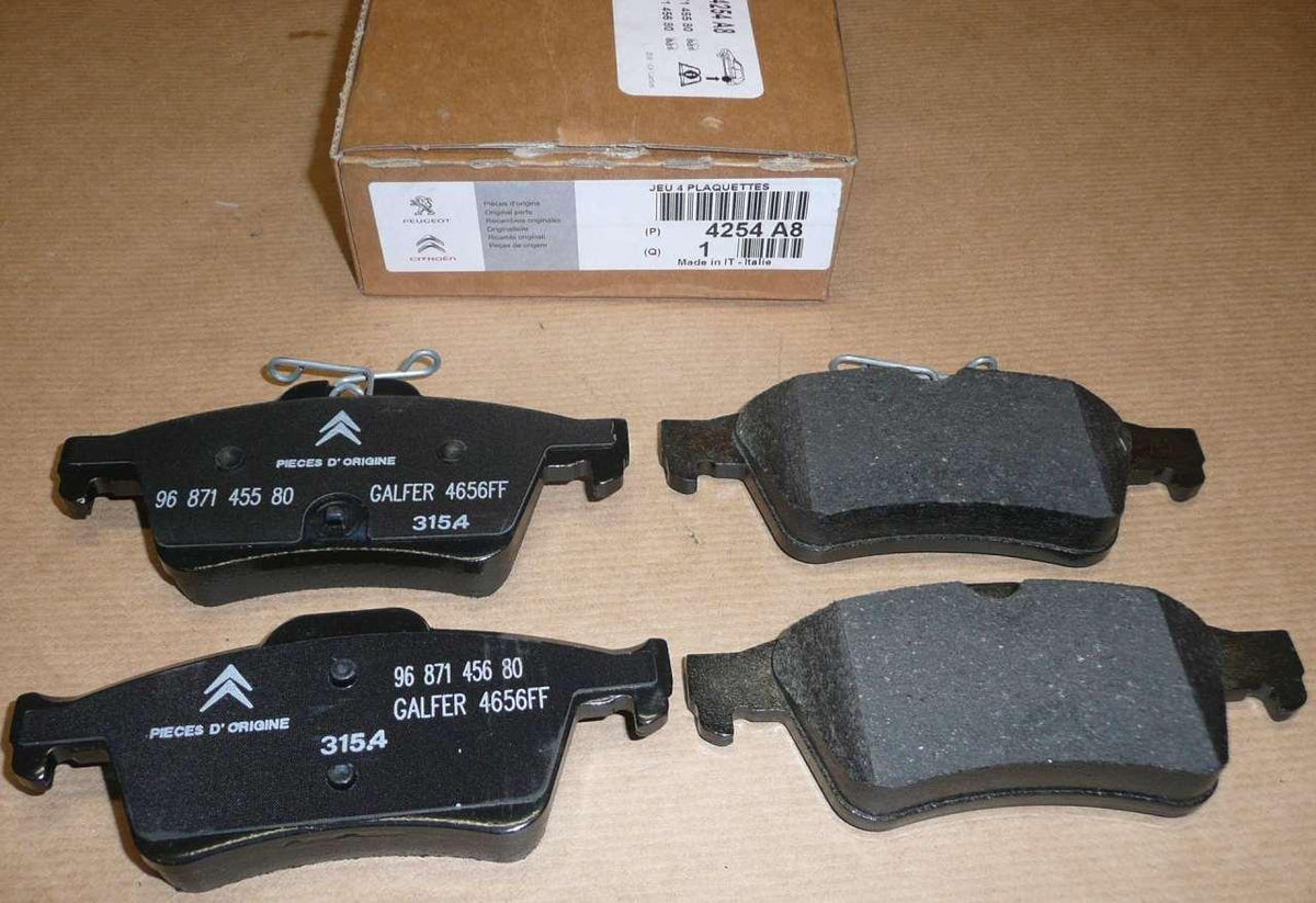 Peugeot 508 Brake Pad Set - Original Service Product for 2011-2014 Models — Brake Pads