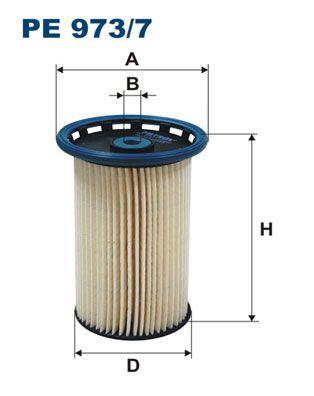 FILTRON PE973-7 Diesel Fuel Filter - 2011 Passat 2.0 TDI — Fuel Delivery