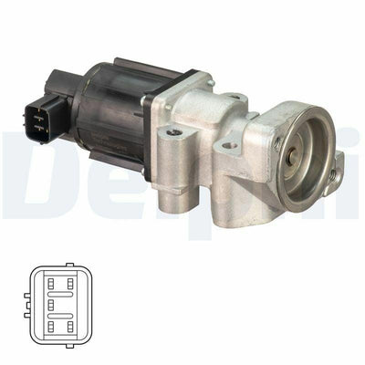 Delphi EGR Valve - EG10524-12B1 for Astra, Meriva, Zafira — Emission Control