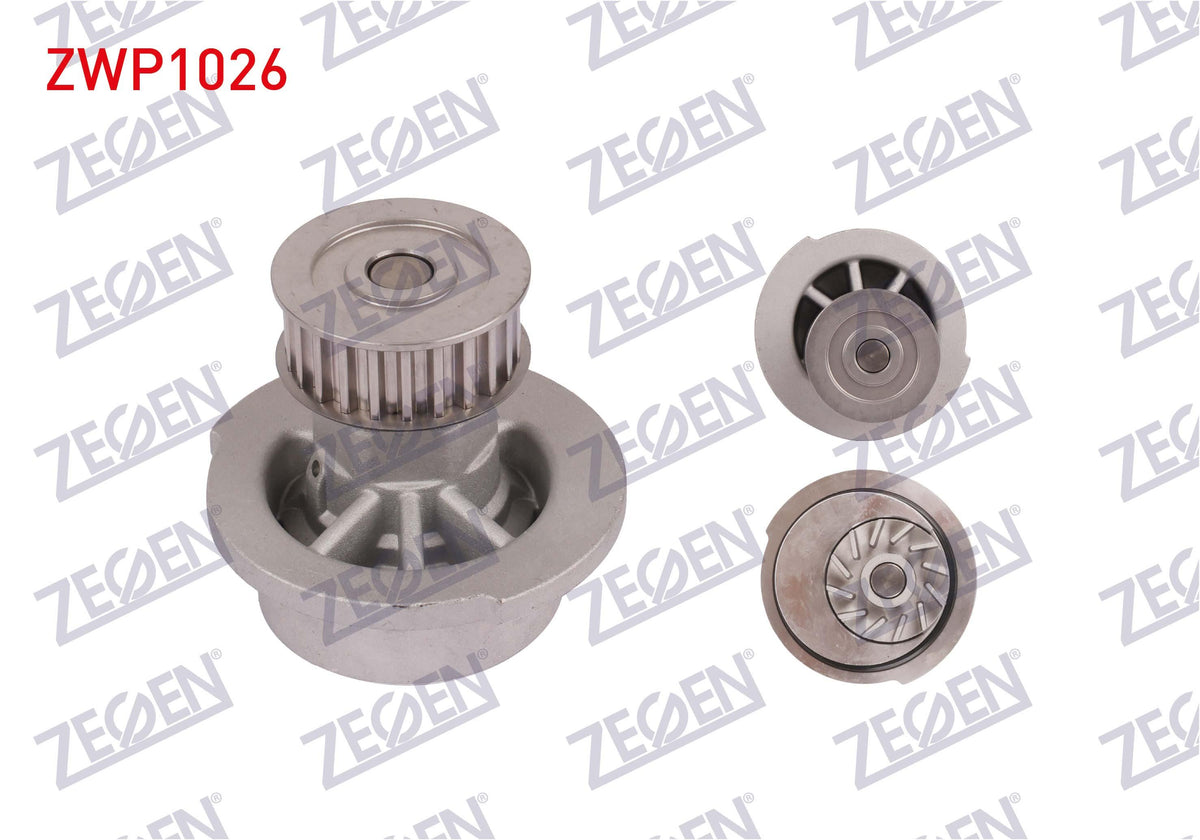 Zegen ZWP1026 Water Pump Opel Vectra B 1.6i 1996-1999 / Astra F 1.6i 1991-1998 / Combo B 1.4 1994-2 — Water Pump & Thermostat