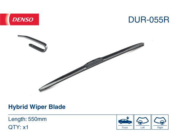 Denso DUR-055R Wiper Blade Right 550mm Toyota Corolla 1.4 D 04-07