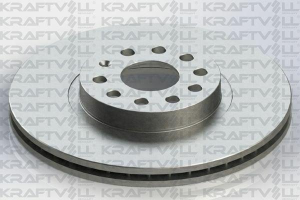 KRAFTVOLL Brake Disc 07040506 - Ventilated Disc for VW Octavia, Passat and 2 more models — Brake Rotors & Drums