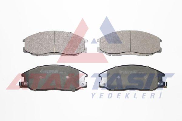 AP 05P859 Brake Pad Front with Wear Indicator Hyundai Starex 2.4i 1997-2007 / Starex 2.5 CRDi 1997-2007 / Santa Fe (Sm) 2.0 CRDi 2001-2006 / Trajet 2.0 CRDi 2001-2006 / Ssangyong Actyon I 2.0 XDi 4Wd 2005