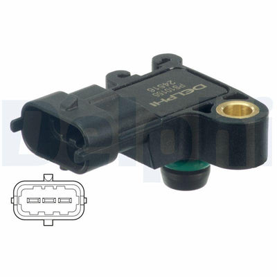 Delphi PS10155 Map Sensor Aveo T300 Cruze Aveo T250 Spark M300 — Engine Management Sensors