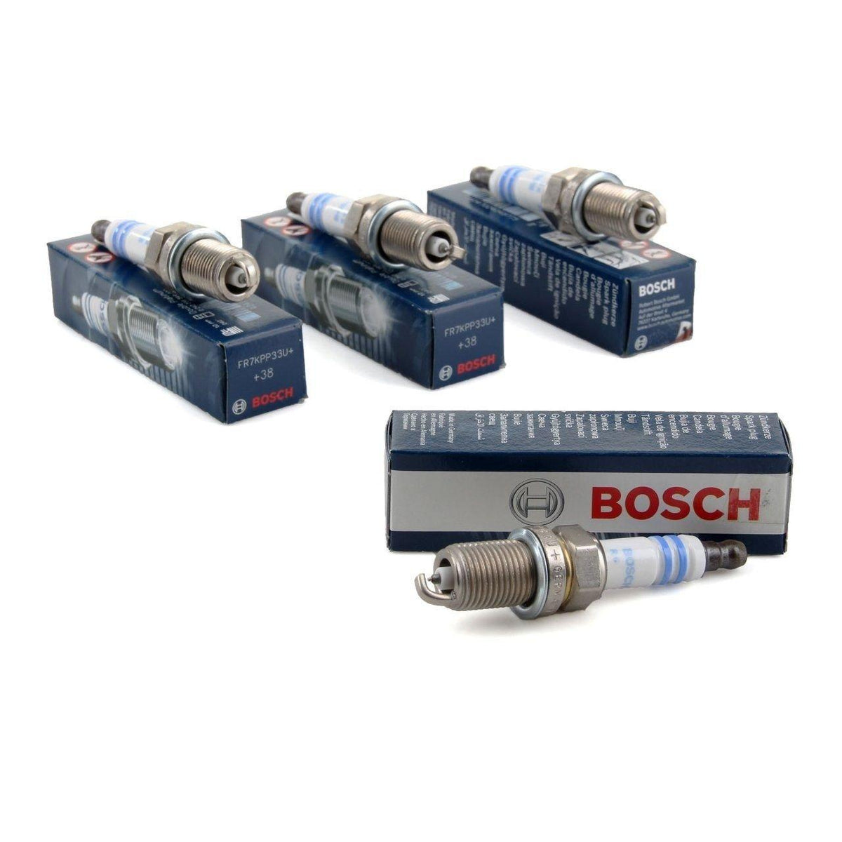 Bosch Spark Plug Set - Compatible with Mercedes W203 C180 — Coils & Plugs