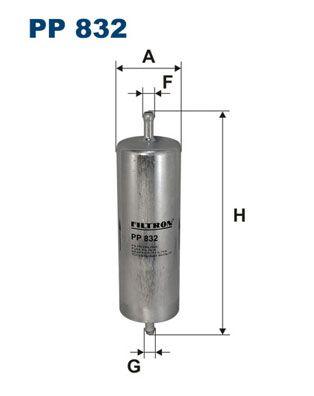 Filtron PP832 Fuel Filter BMW E30/E32/E34/E36 M20/M40/M42/M43/M70 — Fuel Delivery