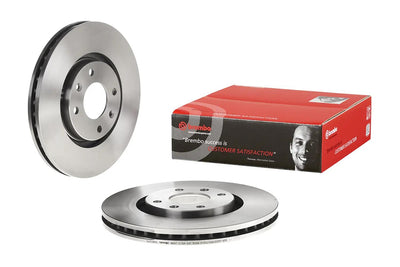 Brembo 09.9619.10 Peugeot 307 Front Brake Disc Set 283 mm Air Set of 2 — Brake Rotors & Drums