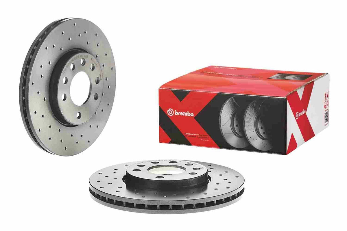 Brembo 09.9165.1X Brake Disc Front Xtra Chevrolet | Set of 2