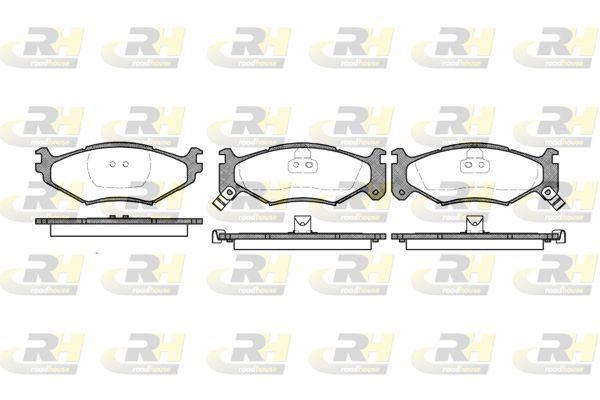 ROADHOUSE 2483.02 Brake Pad Gs Daytona Shelby Coupe 10 87-10 92 — Brake Pads